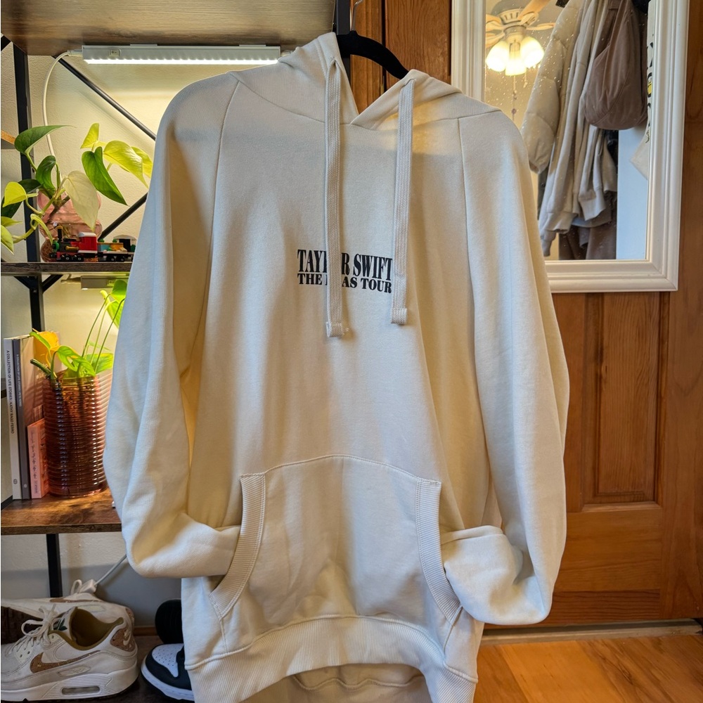 Taylor Swift The Eras Tour Beige Hoodie